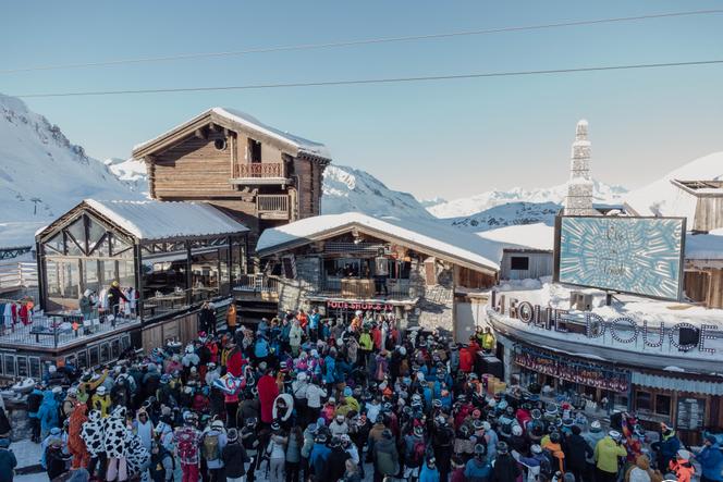 L’établissement « La Folie Douce » de la station de ski de Val d’Isère, en 2024.