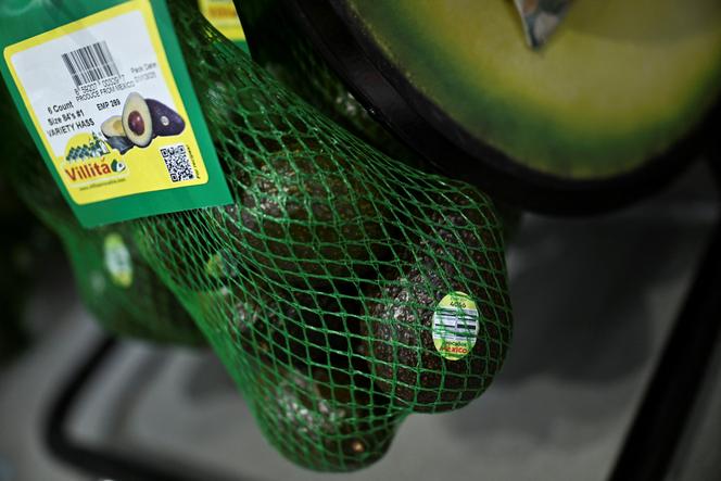 Avocados from Mexico at a grocery store in Bethesda, Maryland (United States), February 1, 2025.