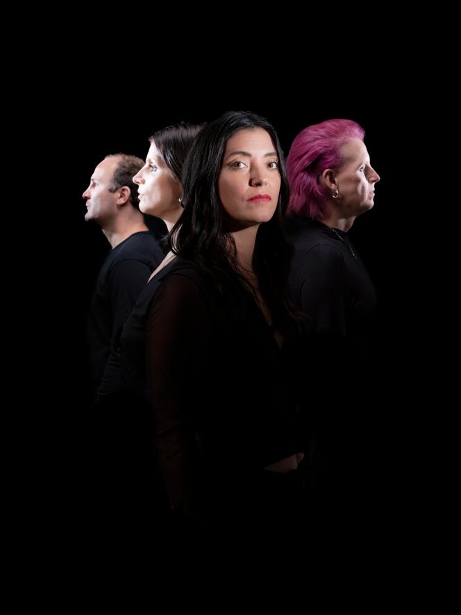 Jorge Balbi, Teeny Lieberson, Sharon Van Etten et Devra Hoff, en septembre 2024.