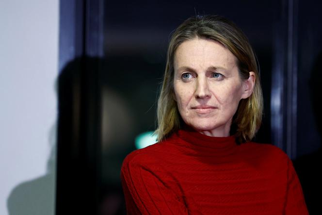 La ministre du travail et de l’emploi, Astrid Panosyan-Bouvet, lors d’une visite au siège de France Travail, à Paris, le 4 février 2025.