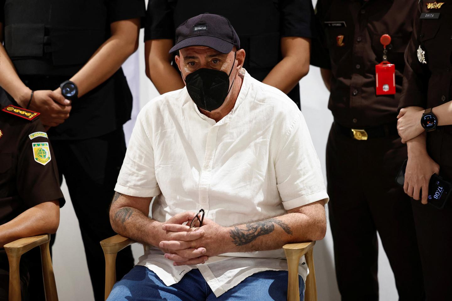 Frenchman on death row in Indonesia leaves jail ahead of journey home