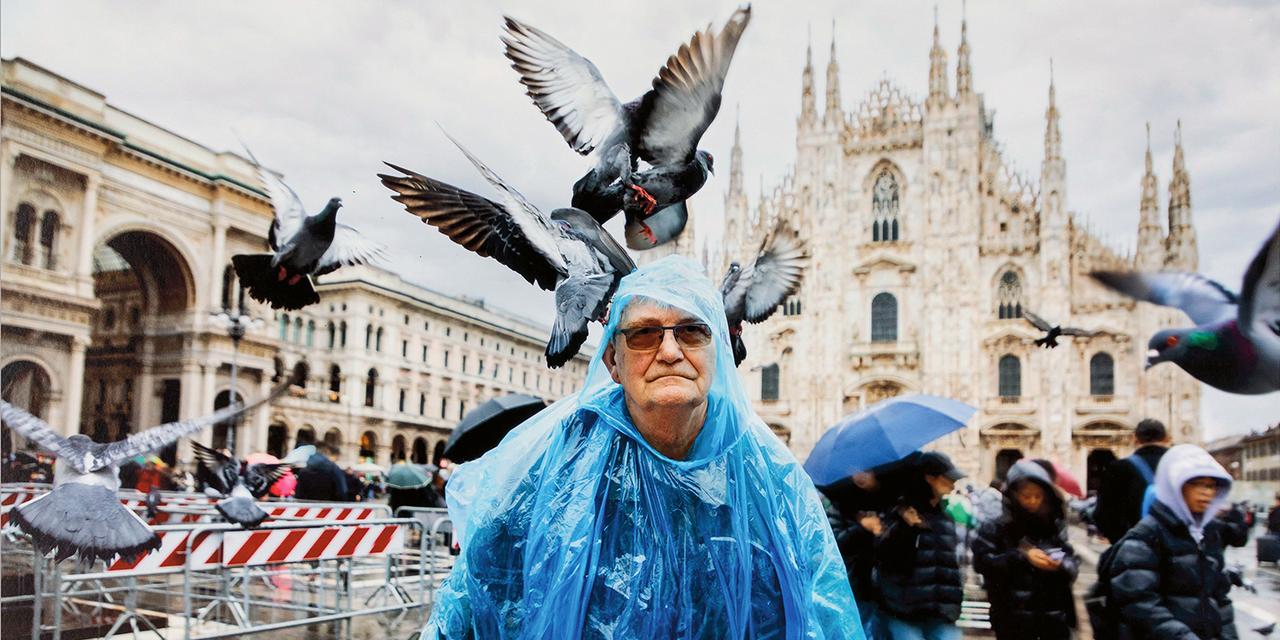 MARTIN PARR COLLECTION. ITALY. Milan. Photograph by Fabrizio Pucches. Autoportrait. 2024.