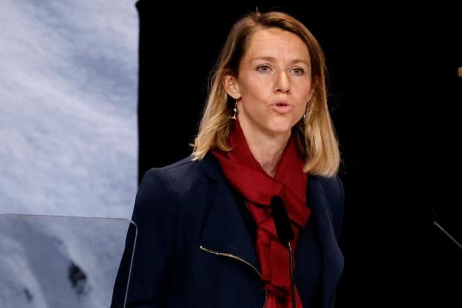 La présidente de l’Agence nationale du sport, Marie-Amélie Le Fur, le 24 juillet 2024 à Paris.