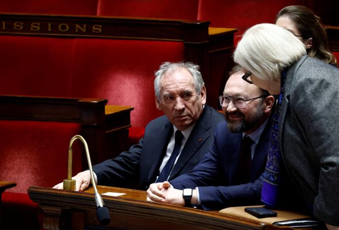 Francois Bayrou à l’Assemblée nationale, à Paris, le 5 février 2025. 