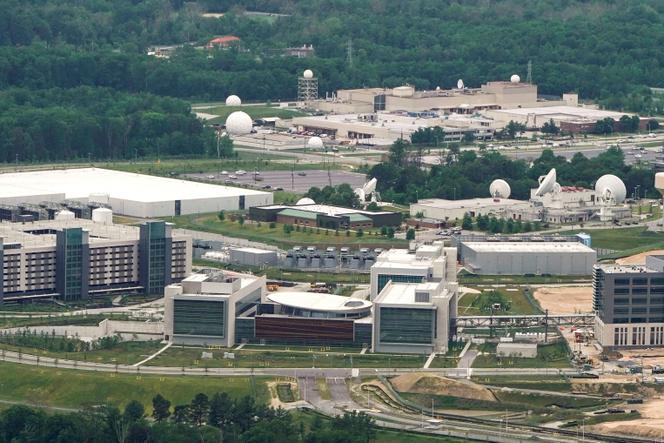 L’un des principaux bâtiments du Cybercommand, à Fort Meade, dans le Maryland, le 25 mai 2020.