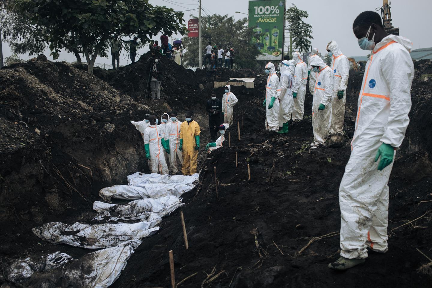 DRC war: In rebel-held city's morgue, 'it's hell'