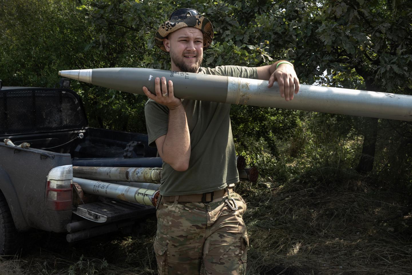 For Ukrainian soldier Serhiy Hnezdilov, a return to the front brings a mixture of bitterness and satisfaction