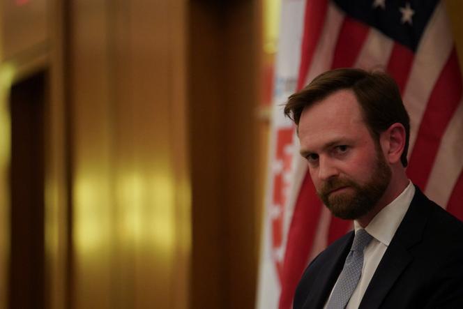 Le président de la Federal Trade Commission, Andrew Ferguson, le 8 février à Cambridge, dans le Massachusetts (Etats-Unis).