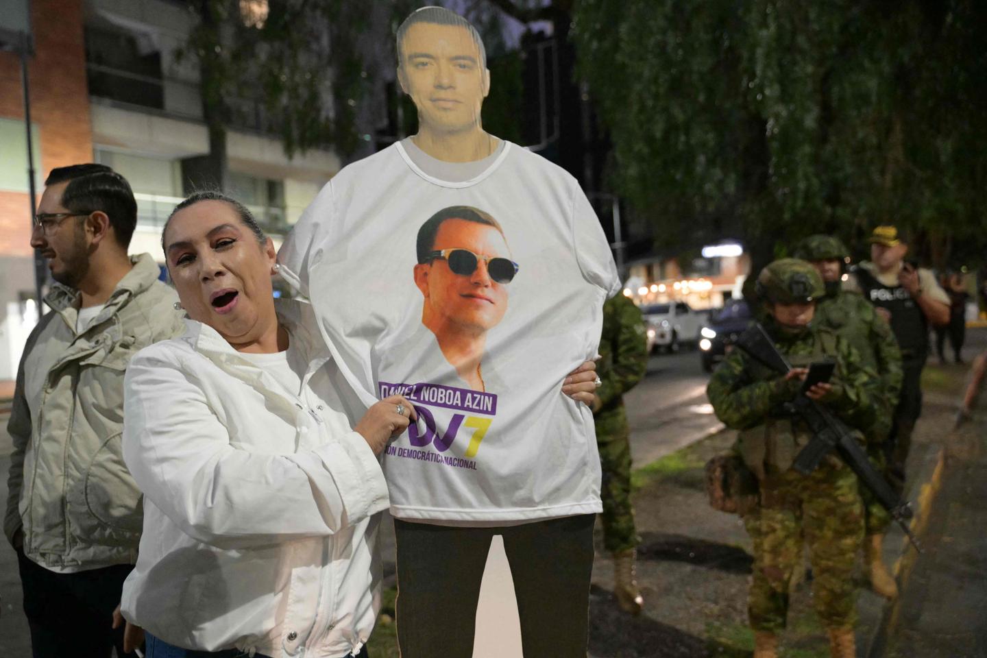 Noboa leads violence-hit Ecuador's presidential vote