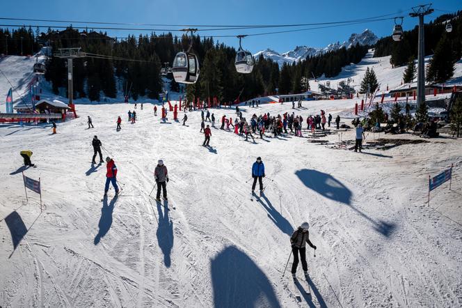 La station de Courchevel 1850 (Savoie), le 14 février 2023.