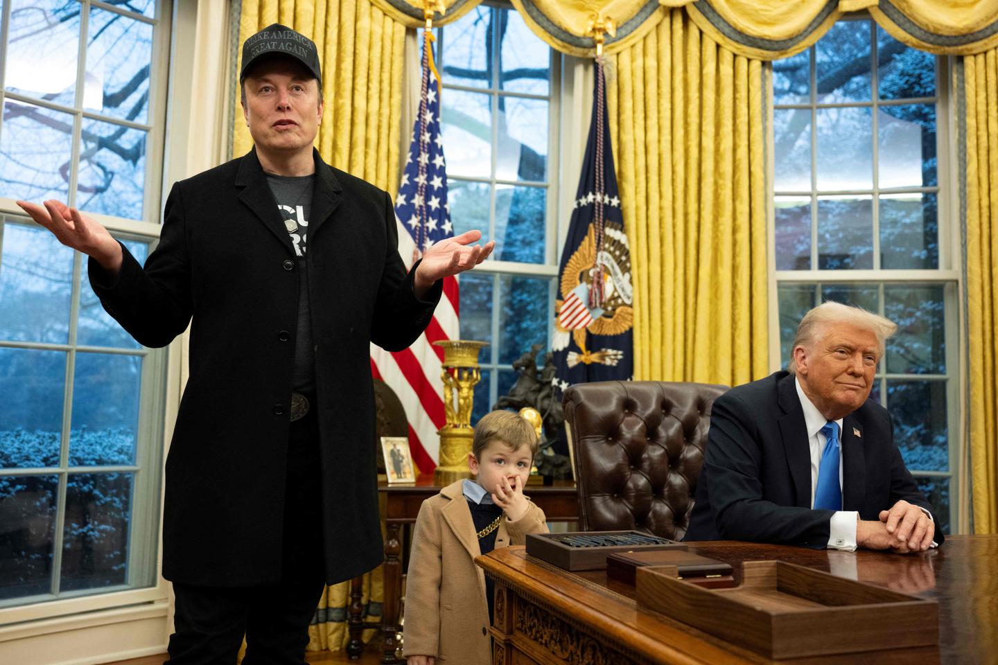 Elon Musk affirme aux côtés de Trump que sans coupes budgétaires les ...