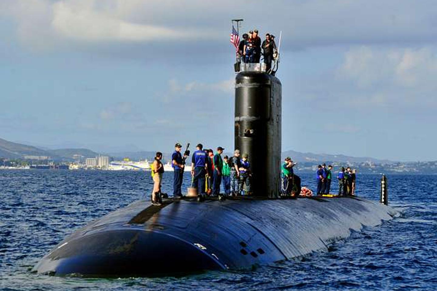 North Korea slams 'hostile military act' after US submarine docks in South Korea