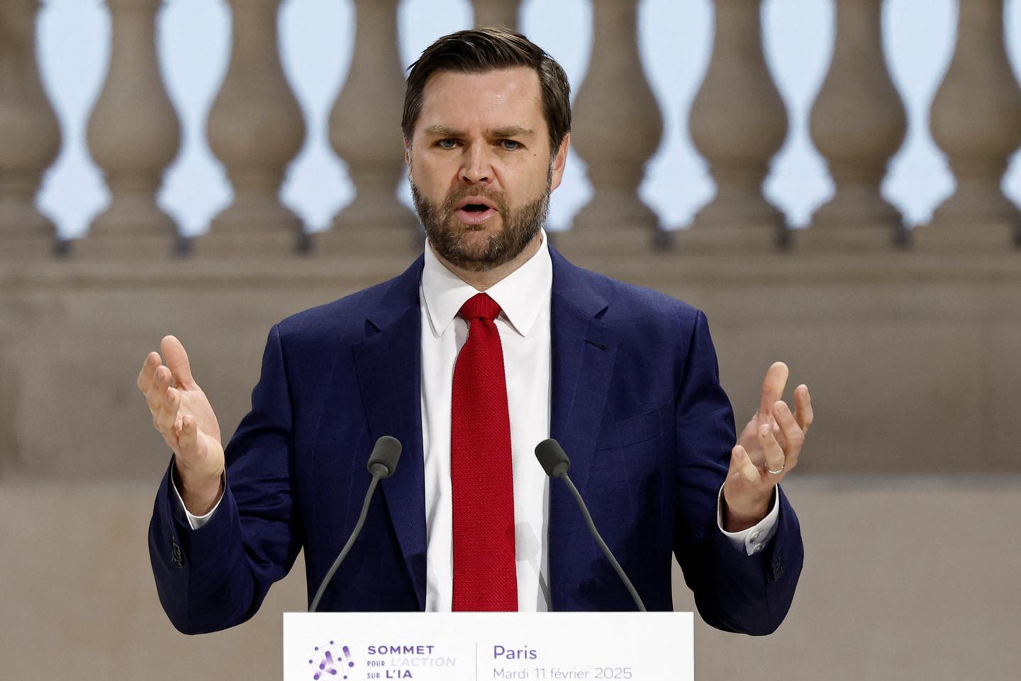 JD Vance rails against 'excessive regulation' of AI at Paris summit