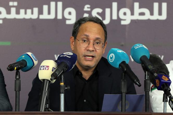 Adel Jomaa, ministre libyen chargé des affaires du premier ministre et du cabinet, à Tripoli, en septembre 2023.