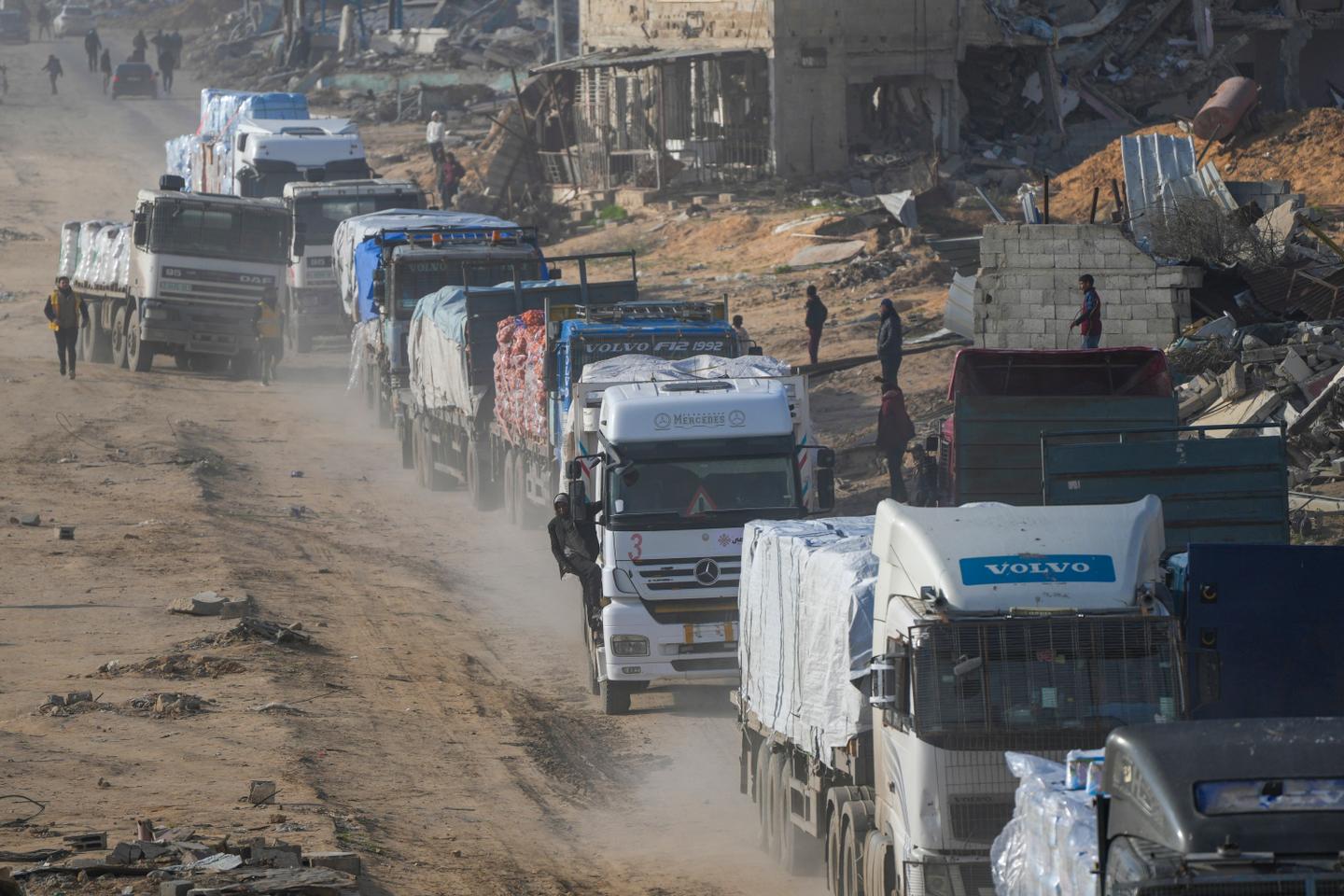 Israel blocks entry of humanitarian supplies into Gaza as ceasefire deal faces uncertainty