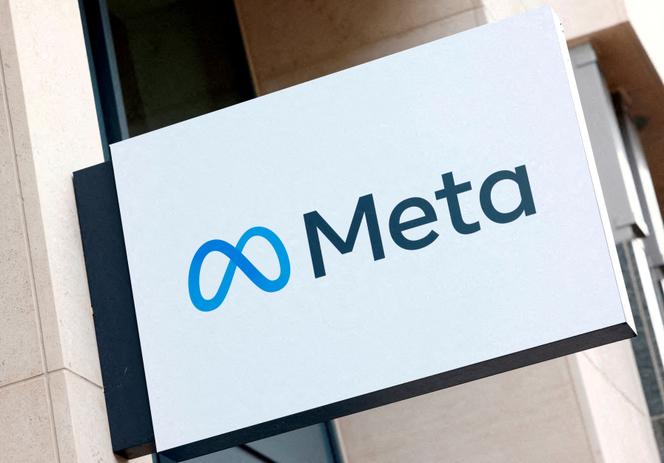 Le logo de Meta, à Bruxelles, le 6 décembre 2022.