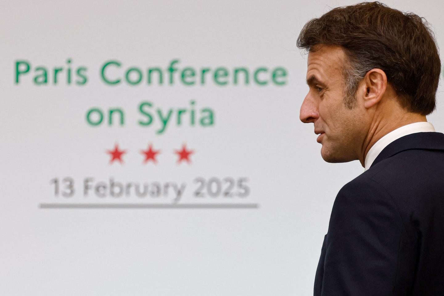 Macron urges Syrian government to ensure 'representative' governance