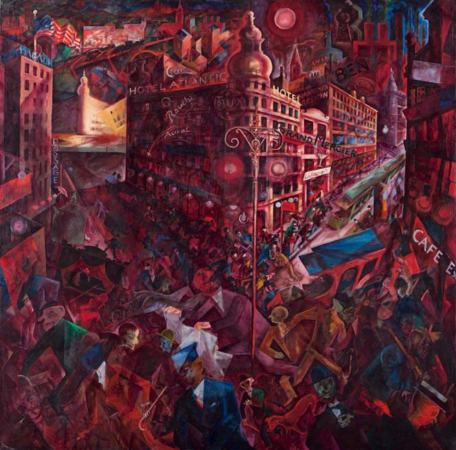 « Metropolis » (1916-1917), de George Grosz.