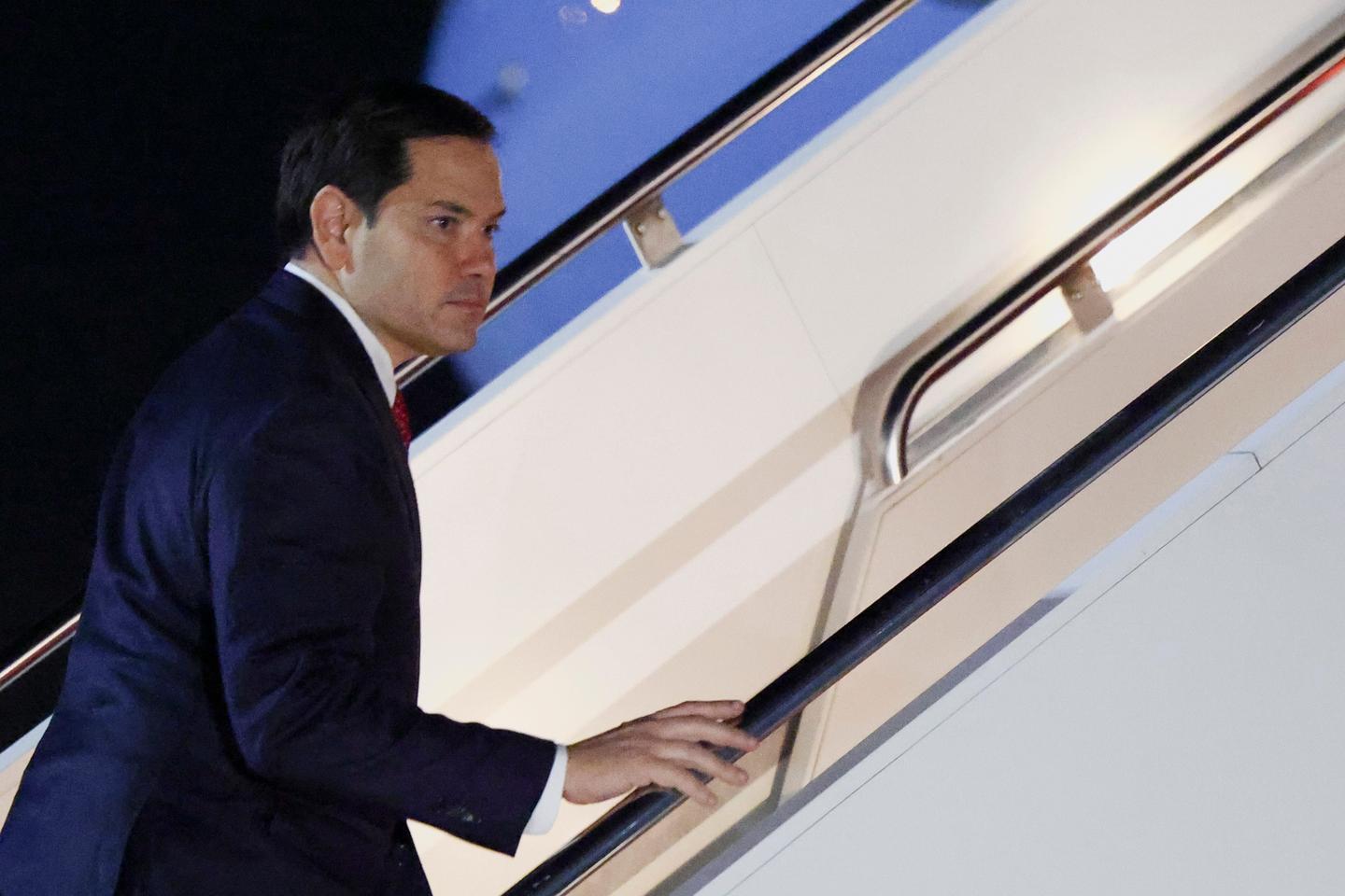 Mechanical issue forces Secretary of State Rubio's plane forced to return ahead of Europe trip