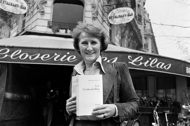 Antonine Maillet à Paris, le 15 novembre 1979.