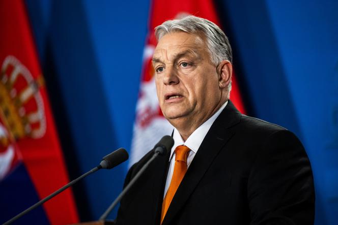 Viktor Orban, à Budapest, le 17 février 2025.