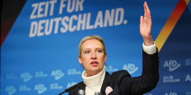 Alice Weidel, candidate de l’extrême droite allemande et des lieutenants de Trump