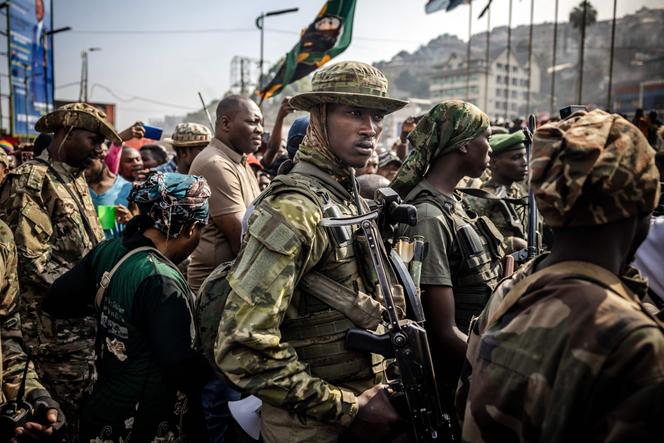 Des membres du Mouvement du 23&nbsp;mars, après la prise de contrôle de la ville, à Bukavu, dans l’est de la RDC, le 20&nbsp;février 2025. 