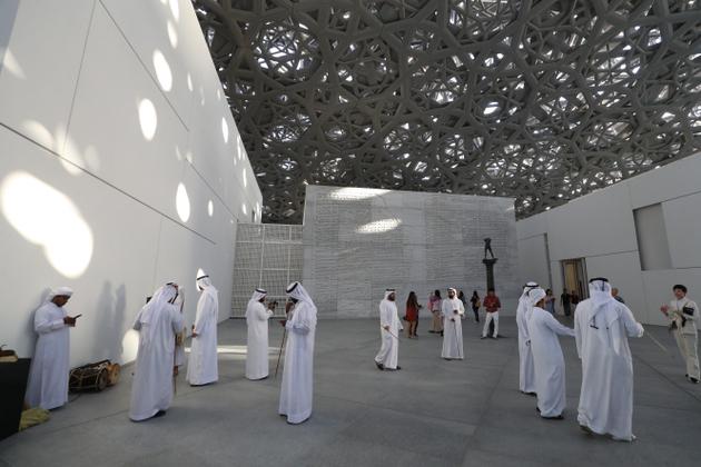 Au Louvre Abou Dhabi, le 9 février 2019.