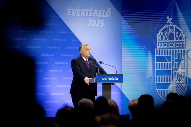 Le premier ministre hongrois, Viktor Orban, à Budapest, le 22 février 2025.