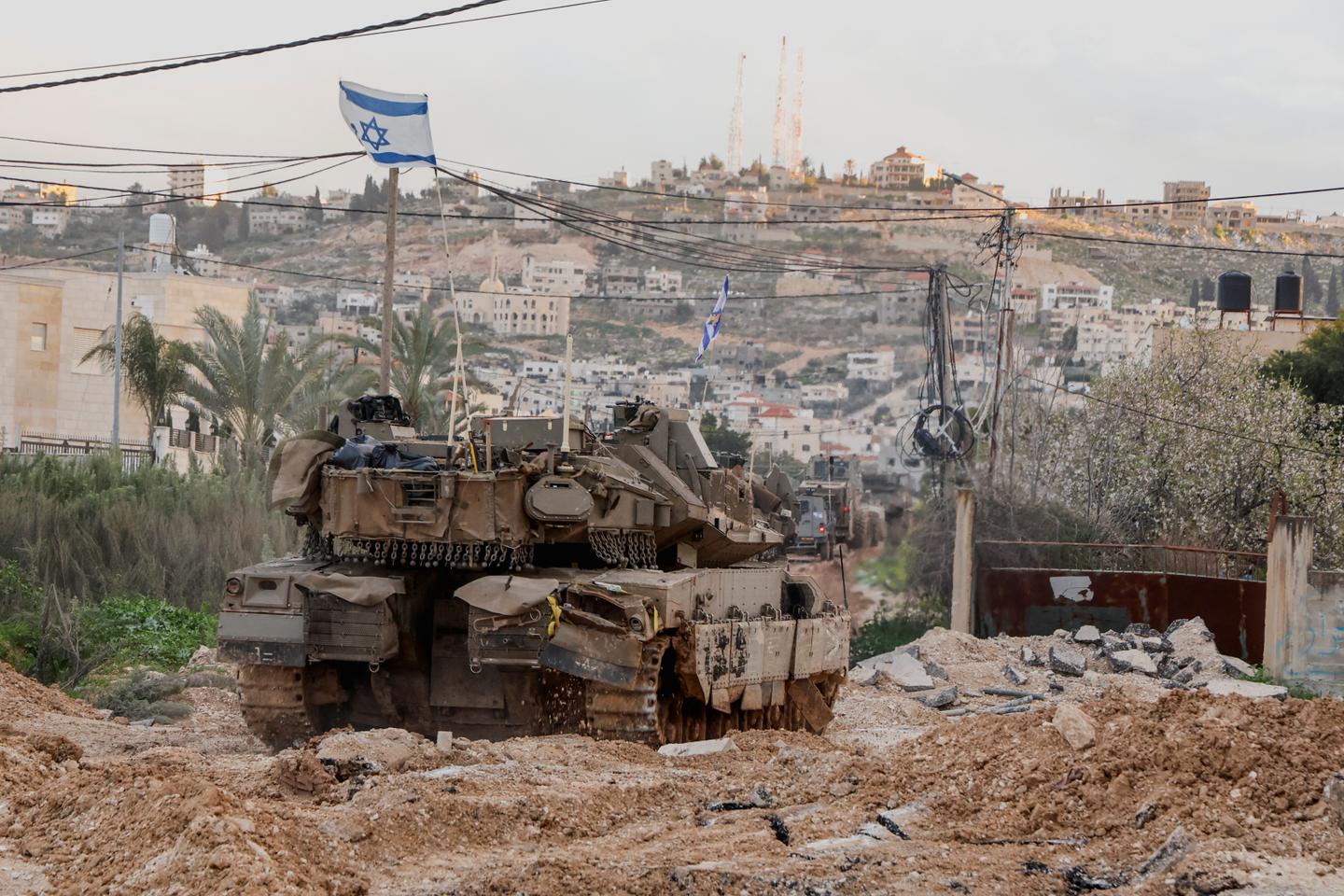 Israeli tanks enter West Bank for first time in decades, pledging long-term presence