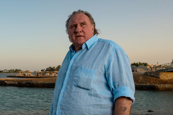 Gérard Depardieu à El Gouna (Egypte), le 24 octobre 2020.