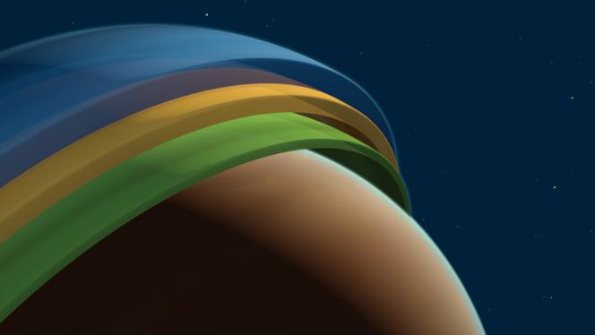 Vue d’artiste officielle de Tylos (WASP-121b), exoplanète gazeuse géante située à quelque 900 années-lumière dans la constellation de Puppis. 
