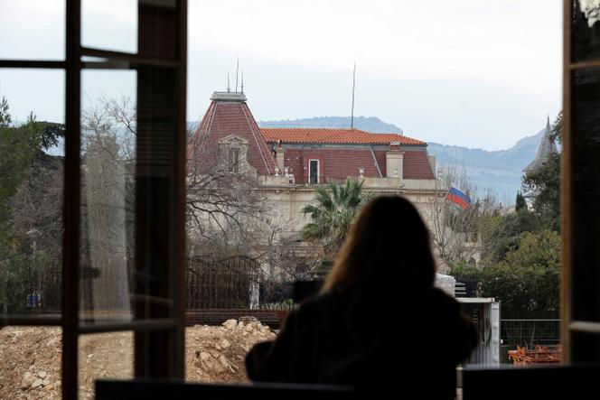 Vue du consulat général de Russie, à Marseille, le 24 février 2025.