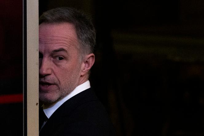Emmanuel Grégoire at the Paris City Hall on January 15, 2025.