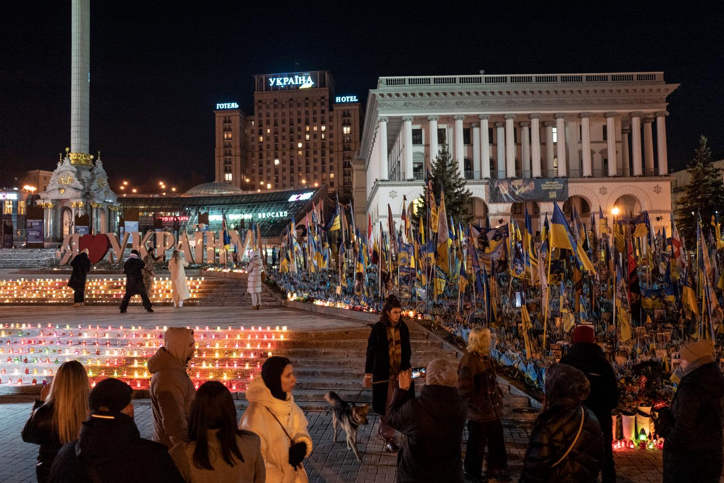 War in Ukraine: 'Eleven years ago, on Maidan Square, the candles were already there'
