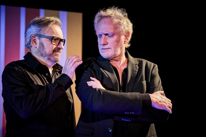 Christophe Brault et Scali Delpeyrat dans « Pour un oui ou pour un non », de Nathalie Sarraute. 