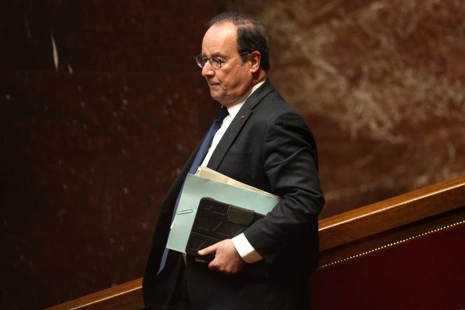 François Hollande, à Paris, le 11 février 2025.