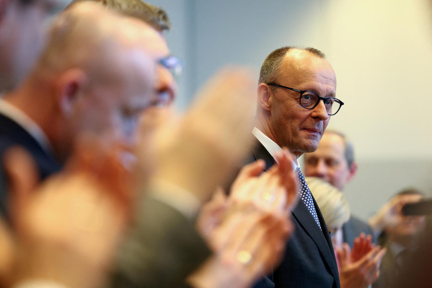 Macron and Merz meet, keen to revive French-German engine