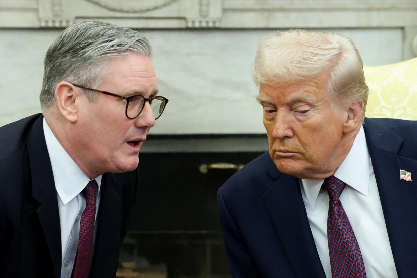 Trump, UK PM Starmer meet amid drifting US support for Ukraine
