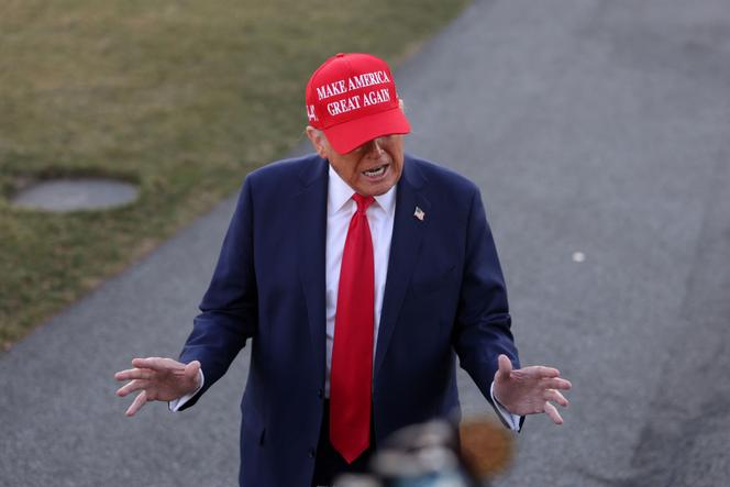 Le président américain, Donald Trump, le 28 février 2025.