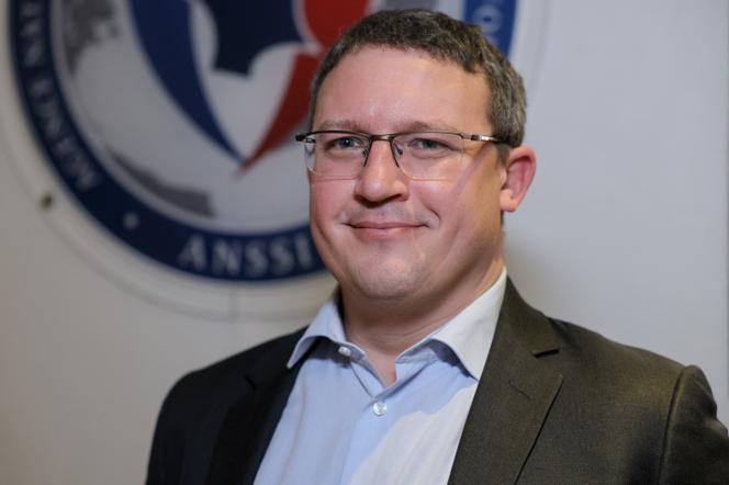 Vincent Strubel, directeur général de l’Agence nationale de la sécurité des systèmes d'information, le 4 avril 2023, à Paris.