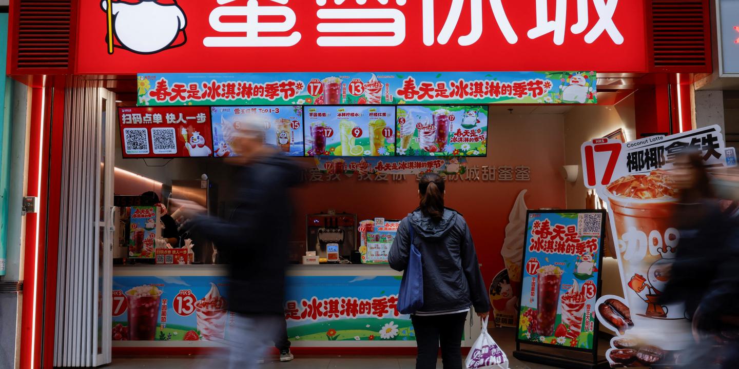 En Chine, le roi du bubble tea à prix cassés Mixue triomphe