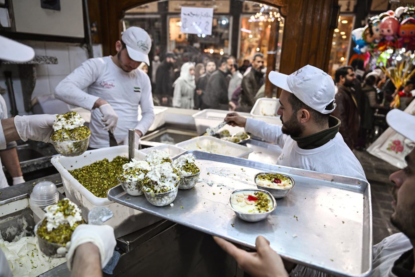 After 14 years of war, Syrians rediscover the sweetness of Bakdash ice cream
