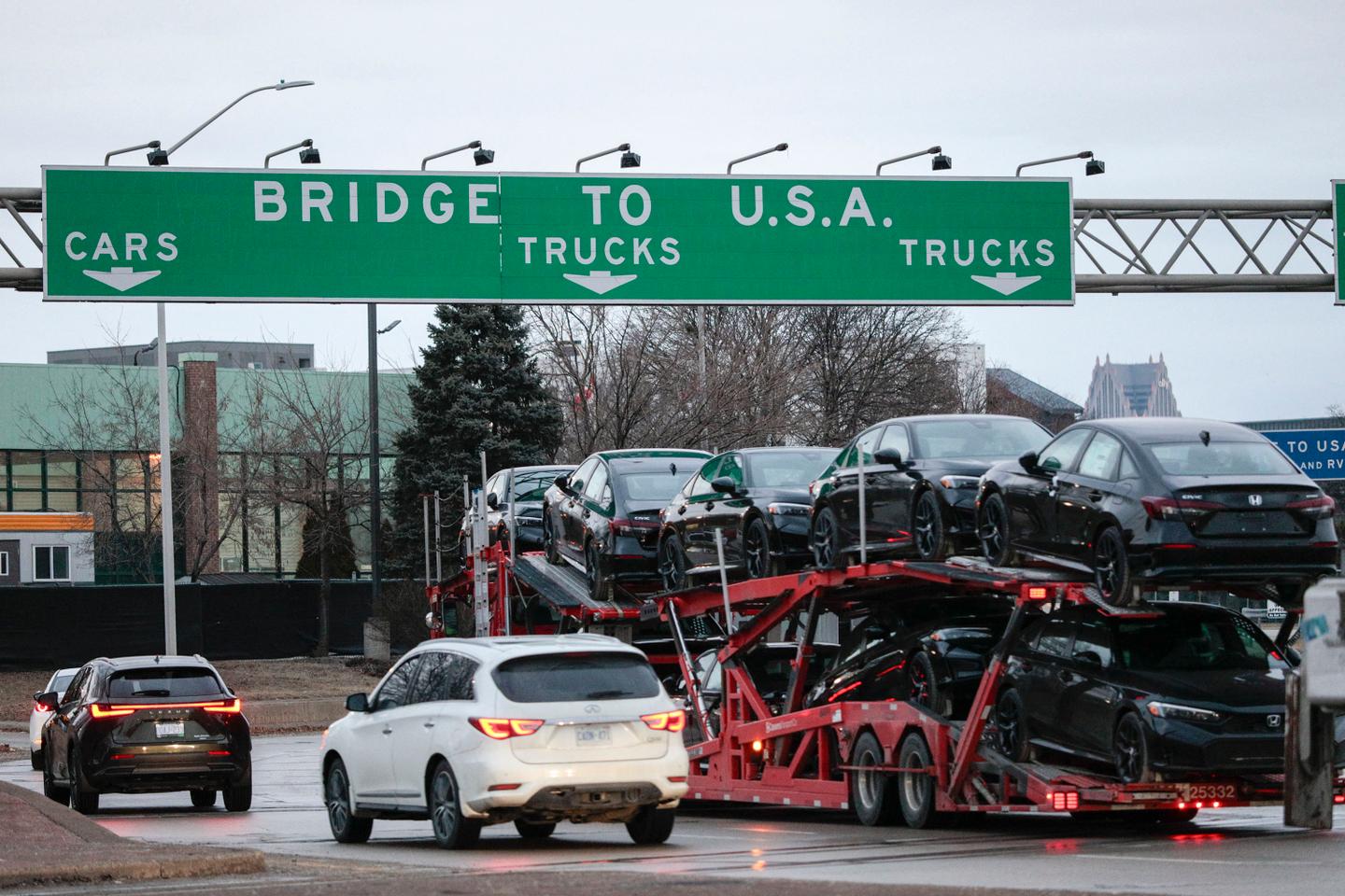 Trump grants US automakers one-month exemption from tariffs on Mexico and Canada