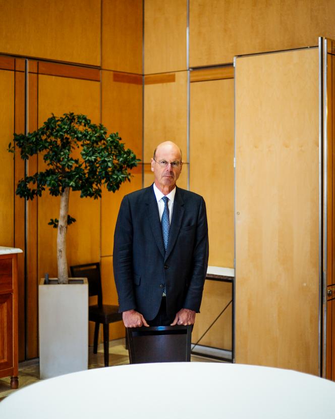 Eric Lombard, ministre de l’économie, à Paris, le 14 février 2025.