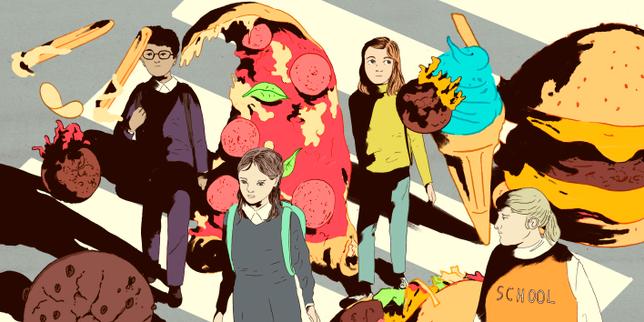 Le combat d’un père contre la malbouffe à l’anglaise