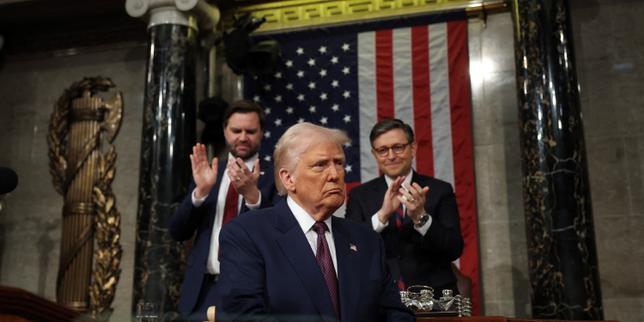 Discours de Donald Trump au Congrès, en direct : droits de douane, Ukraine, Elon Musk, ce qu’il faut retenir de l’intervention du président américain