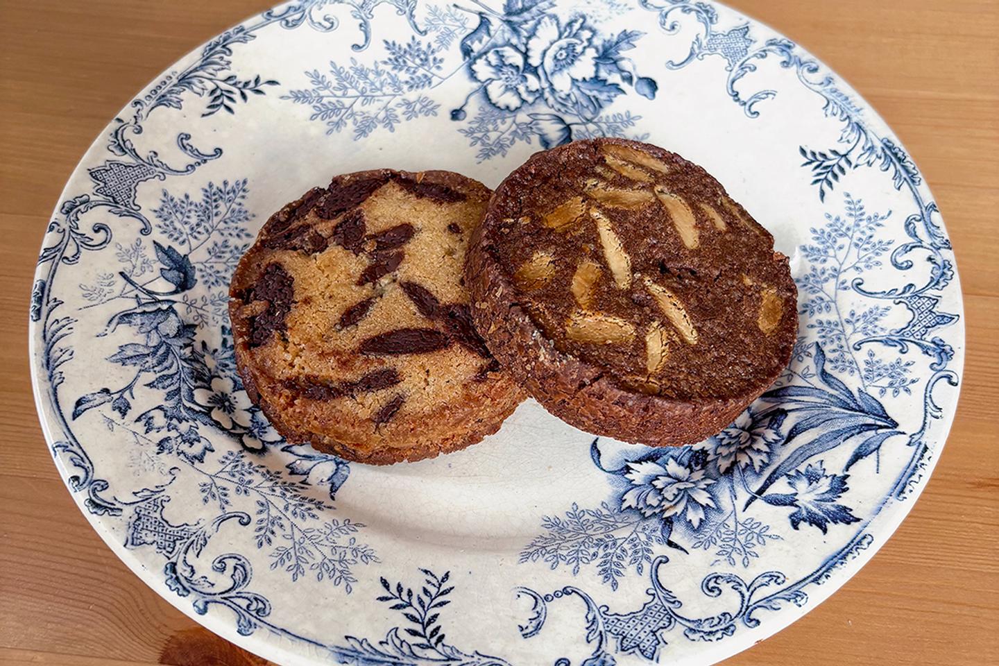 At Paris's Gonflé bakery, the Armorican cookie is 'enhanced by the grainy flavors of toasted buckwheat'