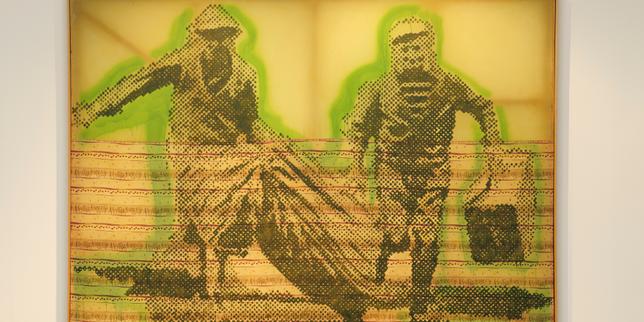 A Arles, les associations incongrues du plasticien Sigmar Polke