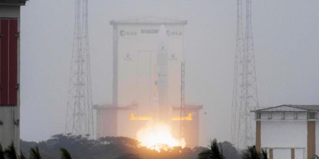 Ariane-6 launches first commercial flight with military satellite